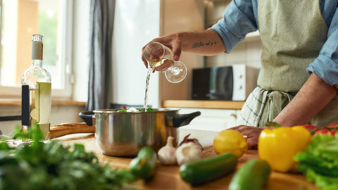 cooking with wine