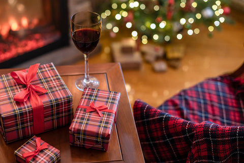 Christmas Gifts And Wine