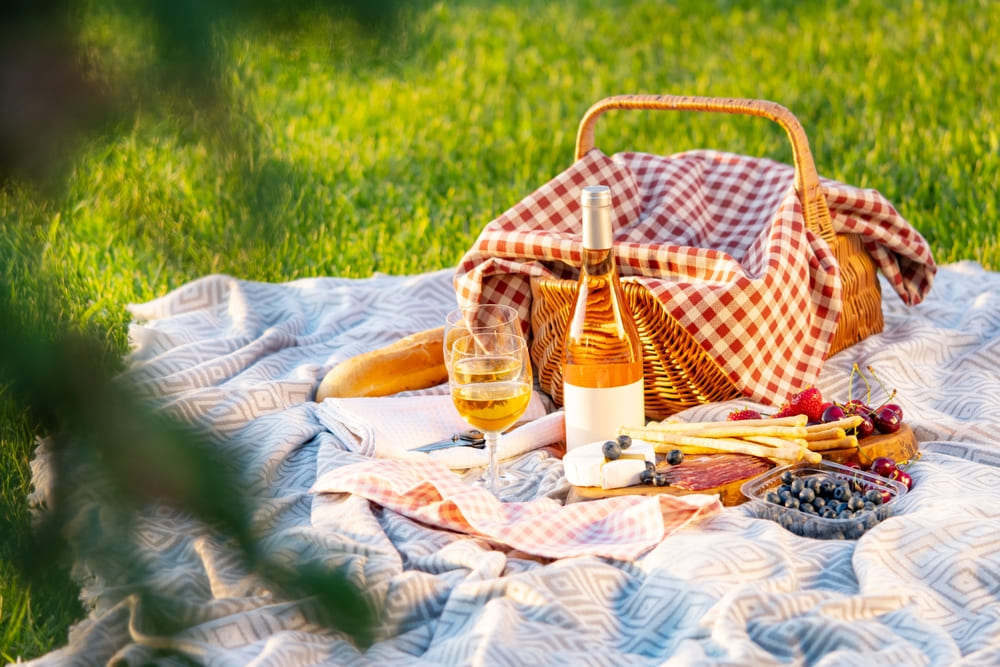 wine picnic basket